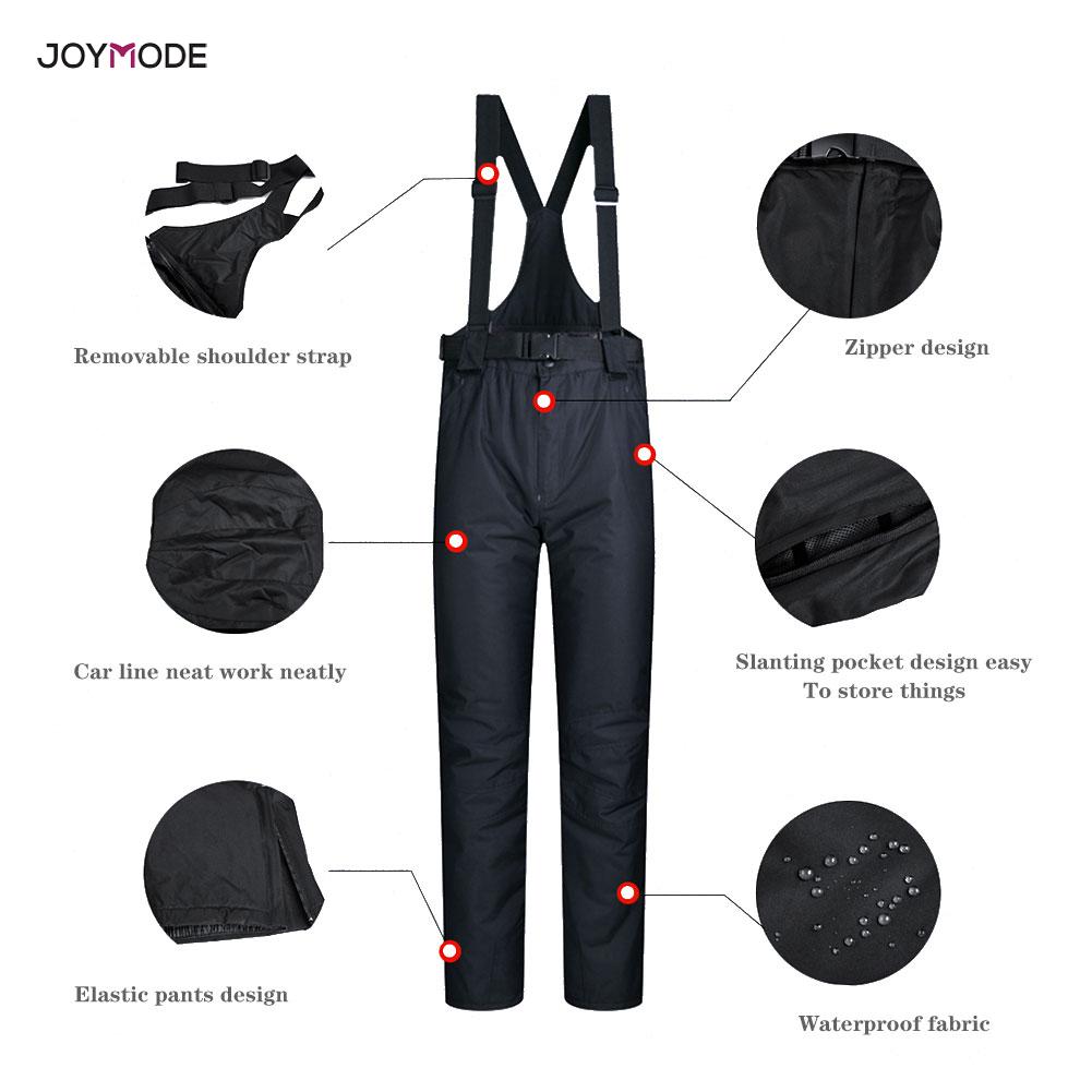 Pantalons de Ski hommes et femmes en plein air de coupe-vent imperméable à l'eau Couple pantalons de neige hiver Ski Snowboard pantalon