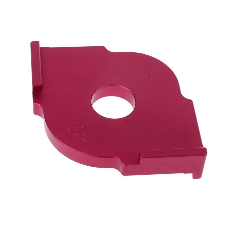 Woodworking Trimming Radius Jig Router Templates Aluminium Alloy Radius Corners R5 R10 R15 R20 R25 R30: 30