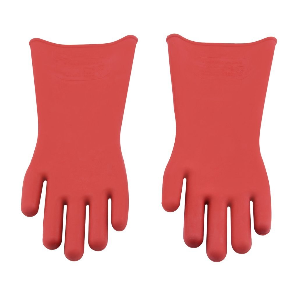 Gants de protection Anti-électricité, 12kv, isolant électrique , en caoutchouc, pour électricien, 1 paire, 40cm