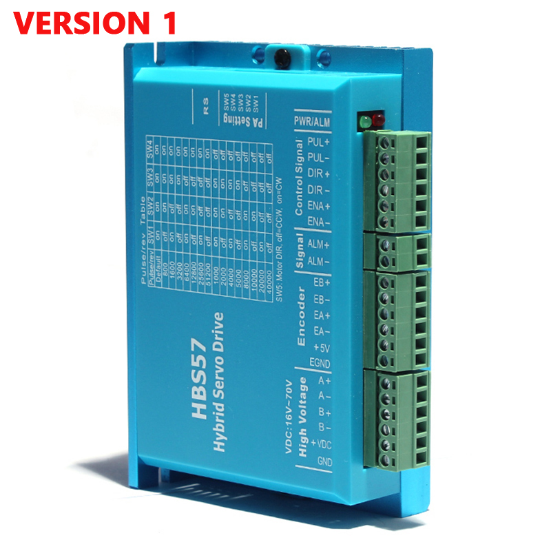 57HSE1.2N+HBS57/DL57 Closed-loop step motor 57 Stepper Motor Driver 1.2nm Servo Motor 1.2NM Hybrid closed loop Nema 23 2-phase.
