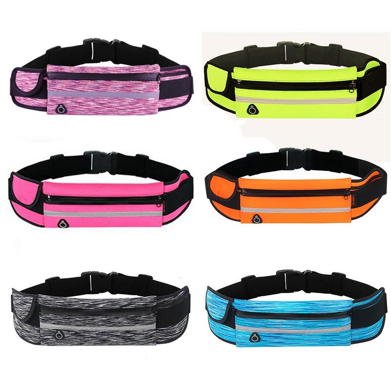 Draagbare heuptas voor buiten hardlopen, heuptassen, waterdichte heuptassen, heuptassen voor dames, heren, wandelen, fietsen en klimmen.
