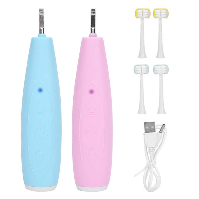 3 Sides Kid Electric Toothbrush 5 Gears Rechargeable Waterproof Oral Care Tool
