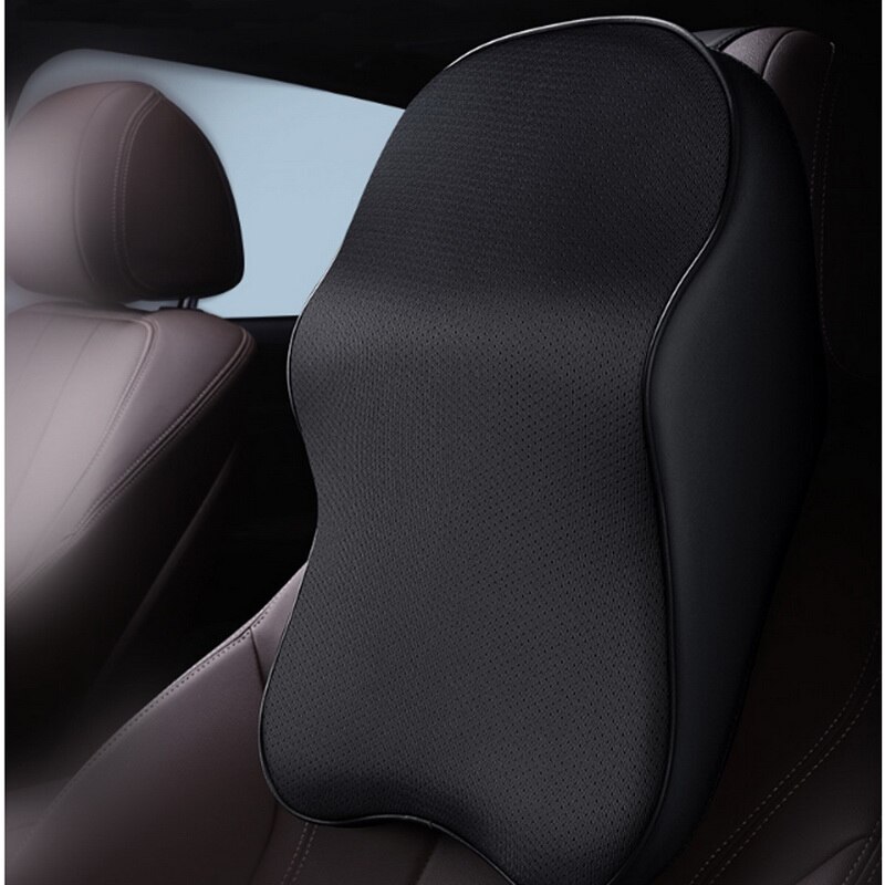 Verkoop Soft Car Seat Kussen Lederen Auto Levert Nekkussen Hoofdsteun Veiligheid Hoofdsteun Auto Kussen Interieur Accessoires: 3