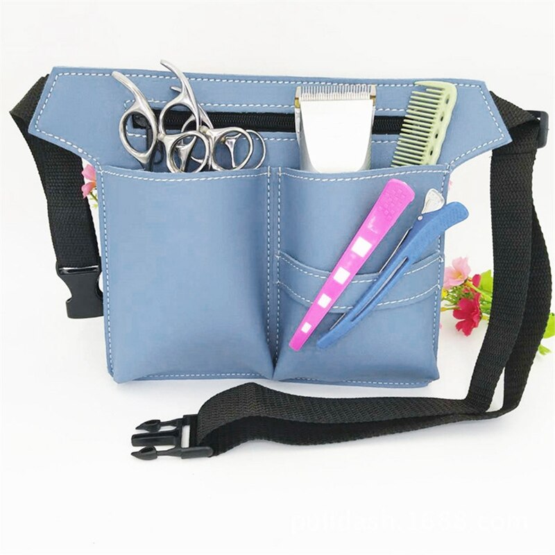 Tijeras de peluquería de gran capacidad ajustable, bolsa de pelo duradero, tijeras de pelo, bolsa de peine, bolsa tijeras de pelo a prueba de agua