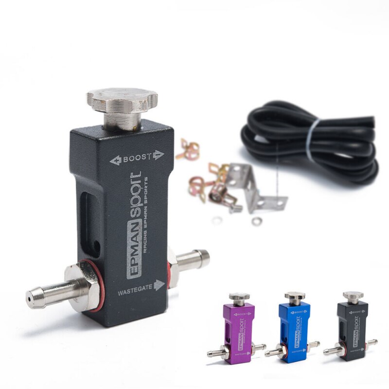 Universal Adjustable Manual Turbo Racing Boost Controller 1-30 PSI Blue For BMW
