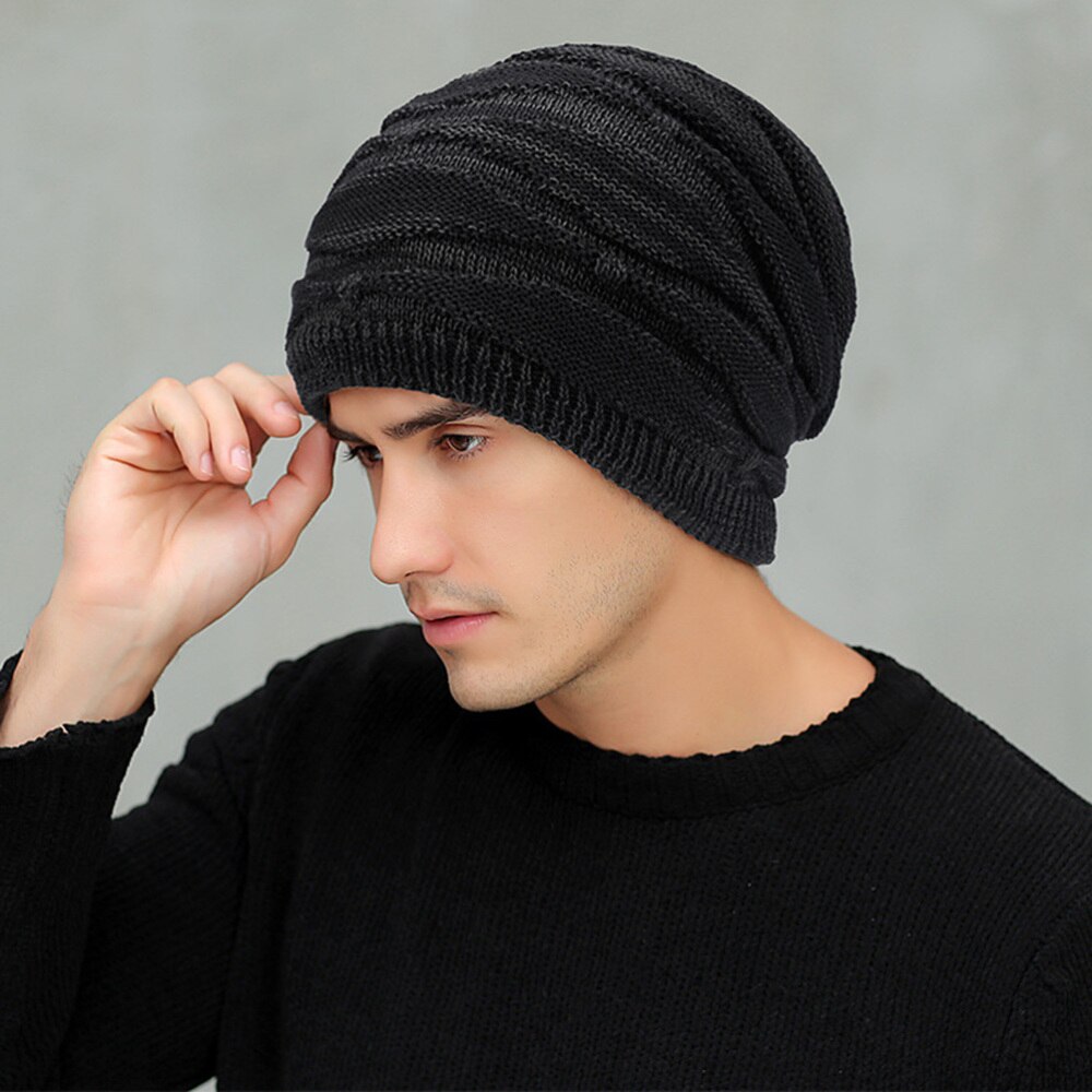 1 Pc Unisex Gebreide Muts Duurzaam Mooie Thicken Wol Cap Kostuum Levert Winter Hoed Voor Mannen Vrouwen