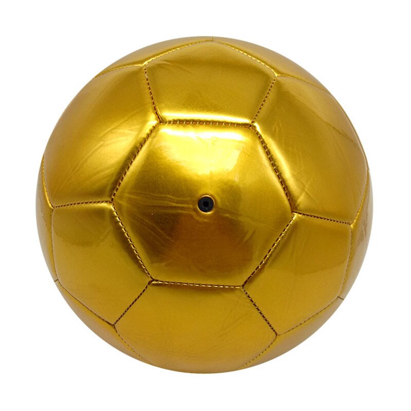 Ballon de Football doré taille 5, entraînement en équipe sur pelouse à l&#39;école, Sport pour étudiants