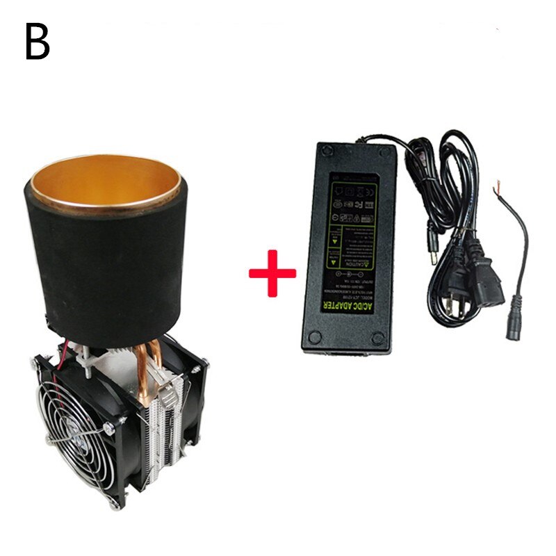 Semiconductor Refrigerator DIY Beverage Refrigeration Cup Ice Machine Quick Cooling Frosting Kit Small Cooling System: B