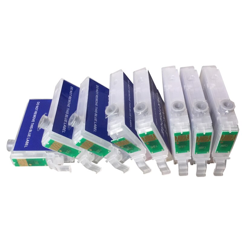 R2000 Refillable Inkjet Cartridges T1594-T1599 For Epson Stylus Photo R2000 With ARC Chips On