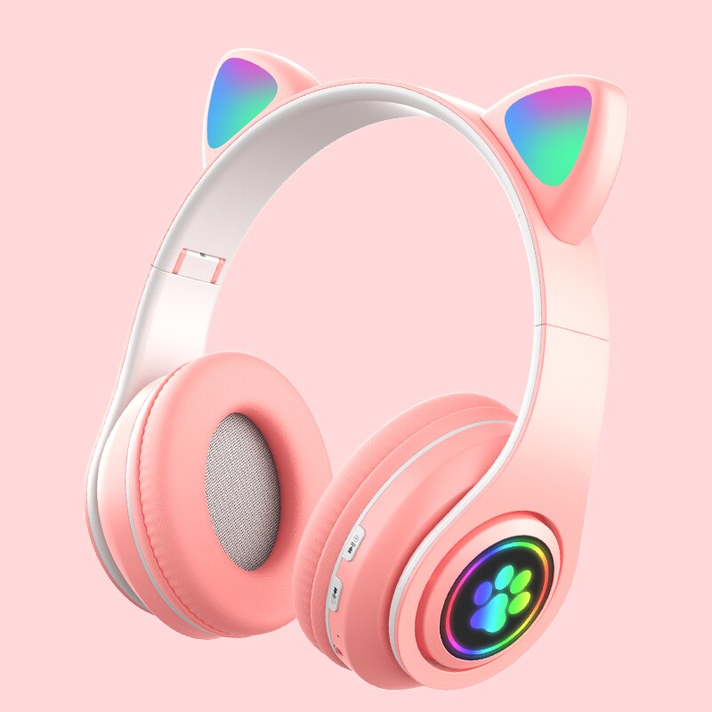 Headphones Wired Gaming Headset Sound LED breathing lights Gamer Earphones With Microphone For Game XBox PS4 Fifa PC Laptop: G2 Pink