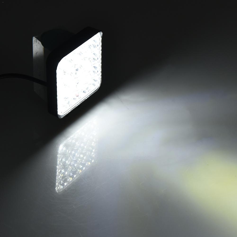 Led lys flomlys vanntett arbeidslys 48w led spotlight tåkelys  ip68 lastebil sjøfiske modifisert lys