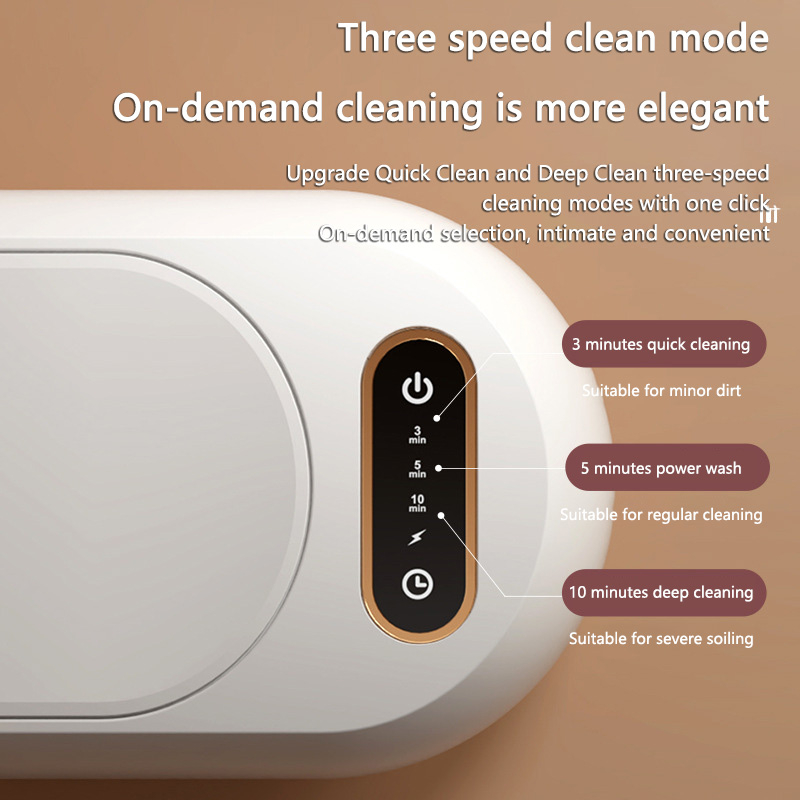 Xiaomi Multifunctionele elektrische beugeldoos Reinigingsdoos Onzichtbare houder Prothese Reinigingsmachine Sieraden Orthodontische reiniger