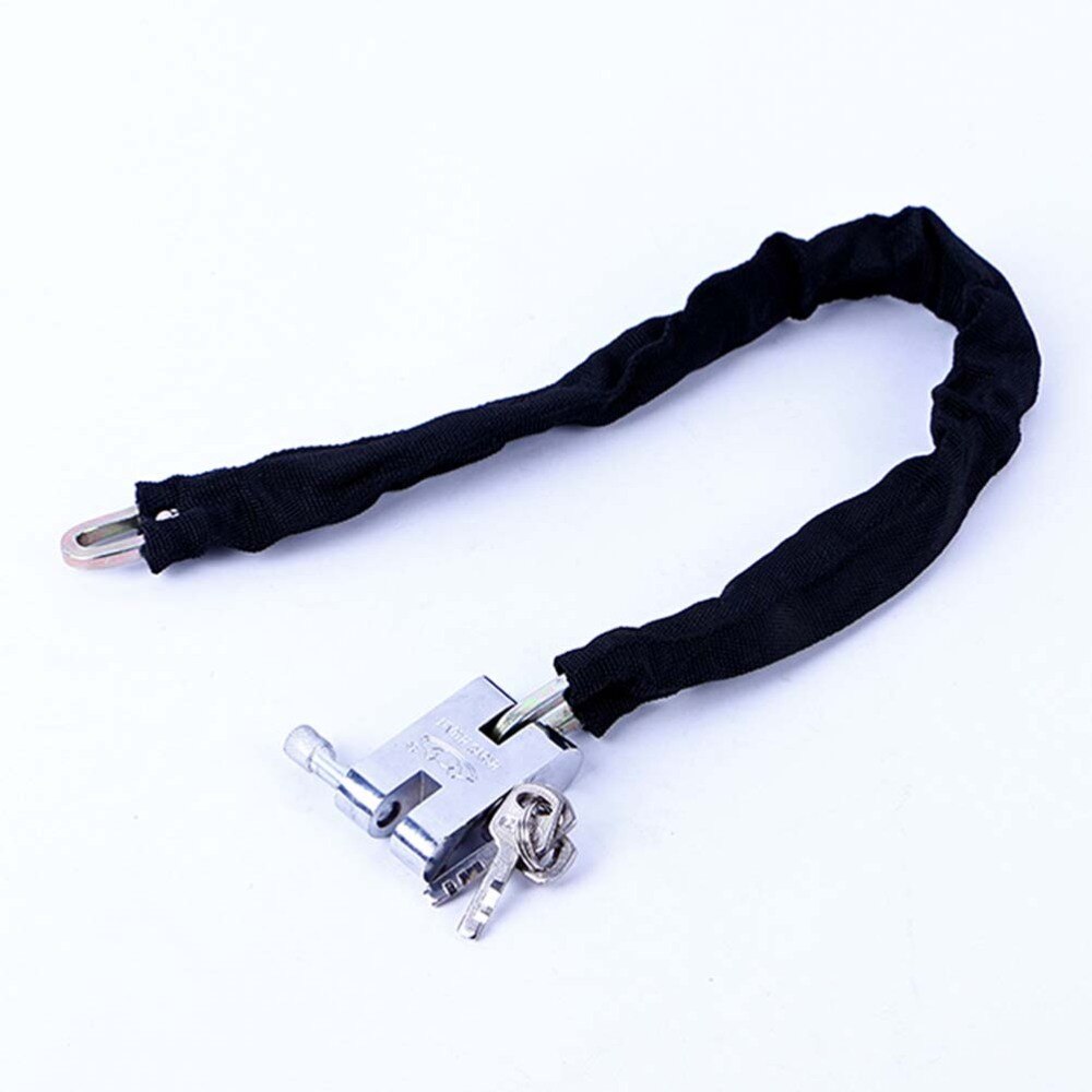 Cable Lock Heavy Duty Braided Stainless Steel Cable Lock for Outdoor Cycling (100cm)