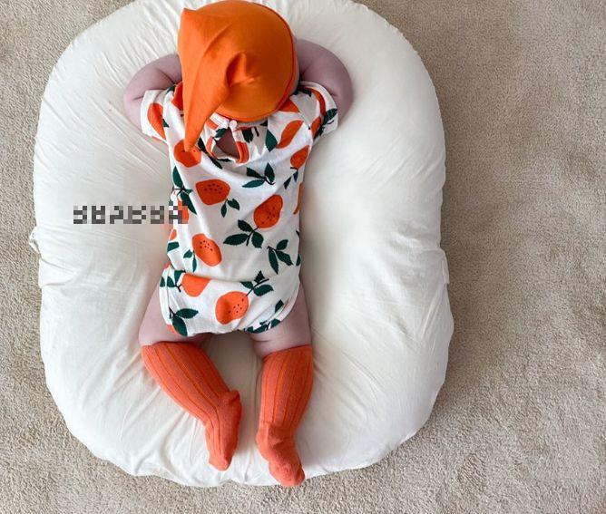 Zomer Baby Kids Korte Mouwen Fruit Gedrukt Bodysuit Jongens En Meisjes Bodysuit Met Hoed Kids Overalls Outfits