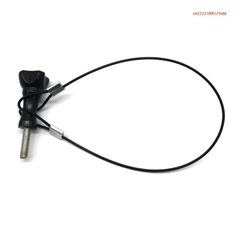 Veiligheid Band Rvs Tether Lanyard Pols Hand 60Cm Voor Gopro Camera