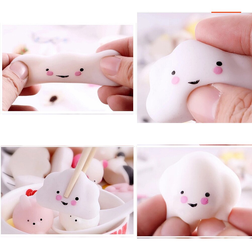 1pc Mini Cloud Soft squeeze Press Slow Rising Kawaii Bread Cake Kid Toy Squishy Hobbie Healing Toy mini