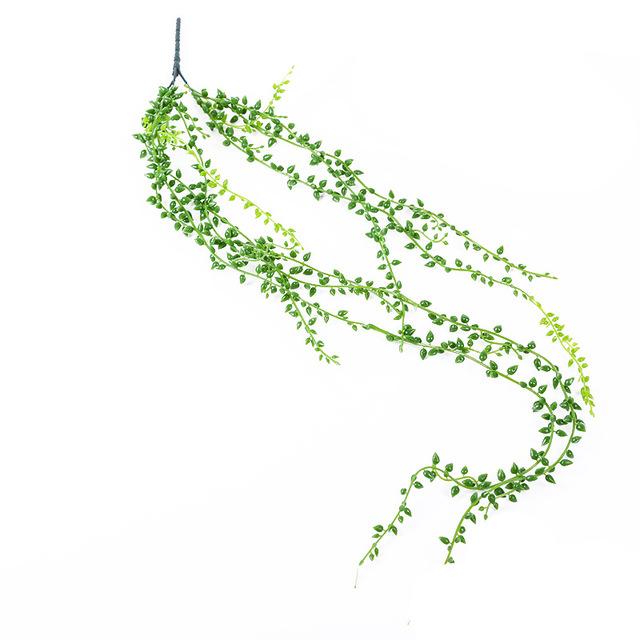 Artificial wall hanging Plants vines Lovers tears wall hangings Office wall hanging basket decoration wall hanging flower FZ204: A
