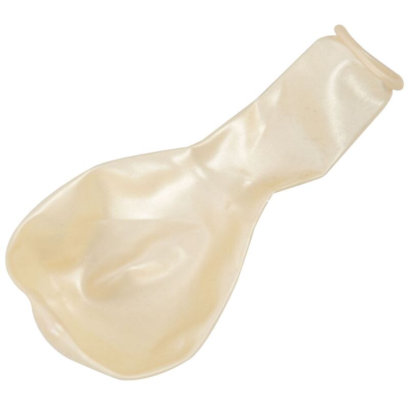 Bag of 20 latex balloons 12 "or 30 cm nacres White