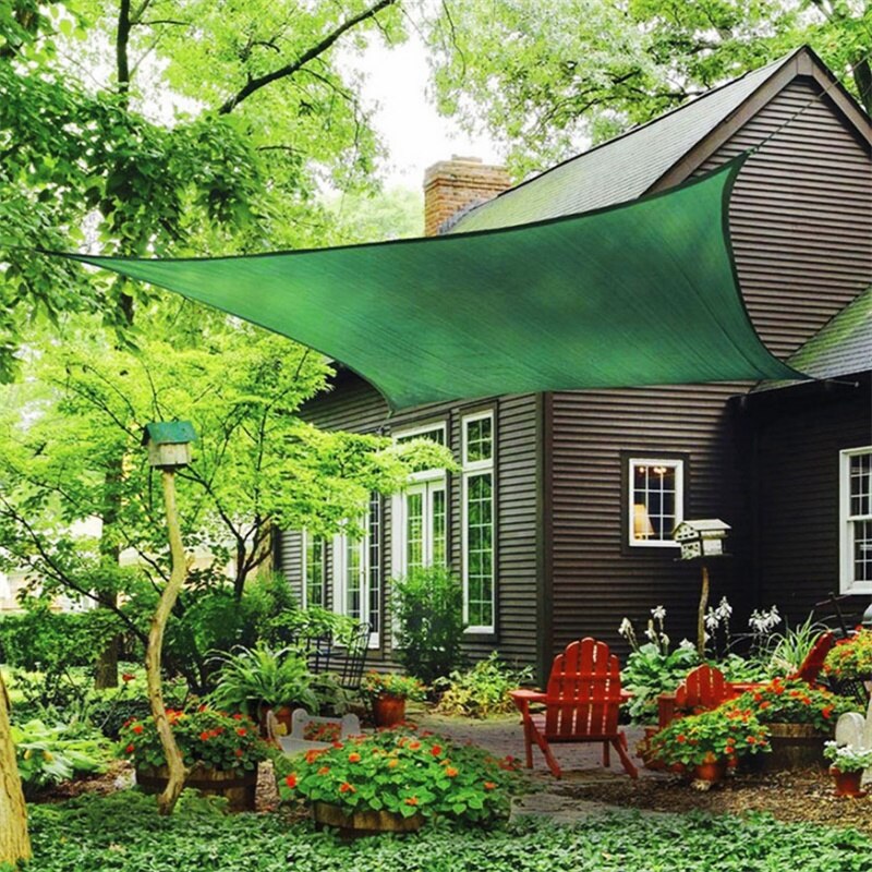 Sunscreen net encrypted net thickened flower balcony courtyard outdoor shading net shade net installation net sun shade cloth