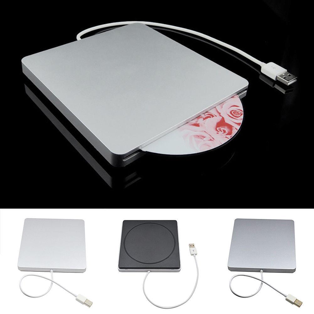 Quemador de DVD-RW con ranura externa USB 2,0, superfino