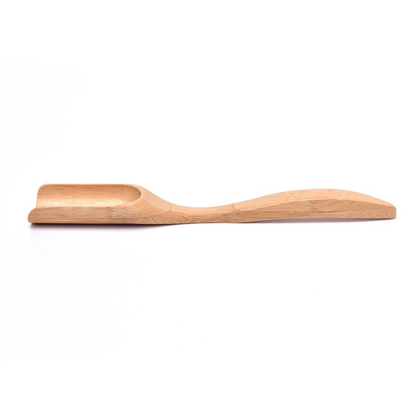 Tradition bamboo spoon coffee tea spoon wood scoop dining utensil flatware Tea Leaves Chooser Holder For Honey Suger 1pc