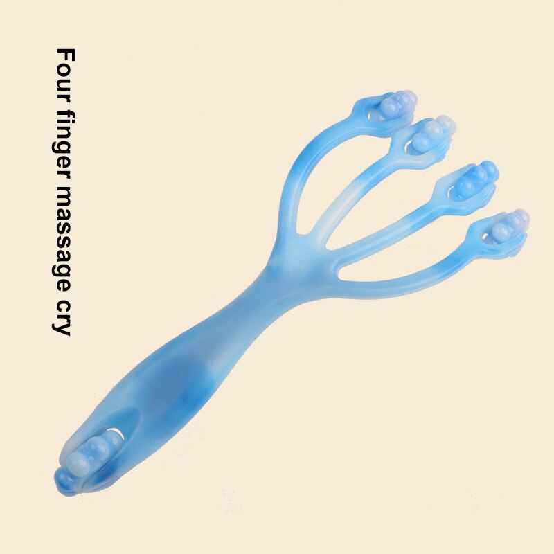 Vinger Massager Vier-Vinger Massager Head Massager Joint Massager Massage Roller Massage Clip TXTB1: Default Title