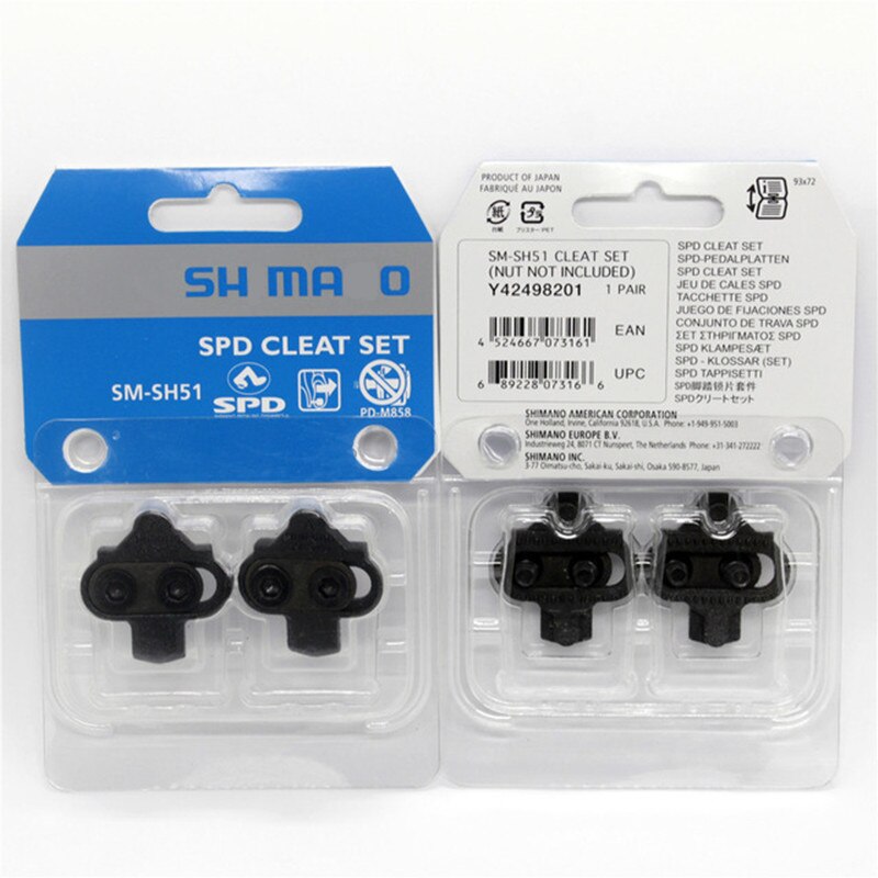 SPD SM SH51 SH56, juego de gramos para Bicicleta de montaña
