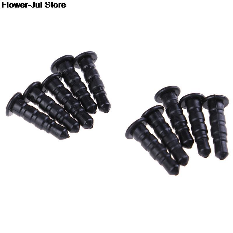 10Pcs Plastic Dust Plug 3.5Mm Koptelefoon Telefoon Accessoires Diy Telefoon Hanger Onderdelen Voor Iphone Voor Samsung Stof-plug caps