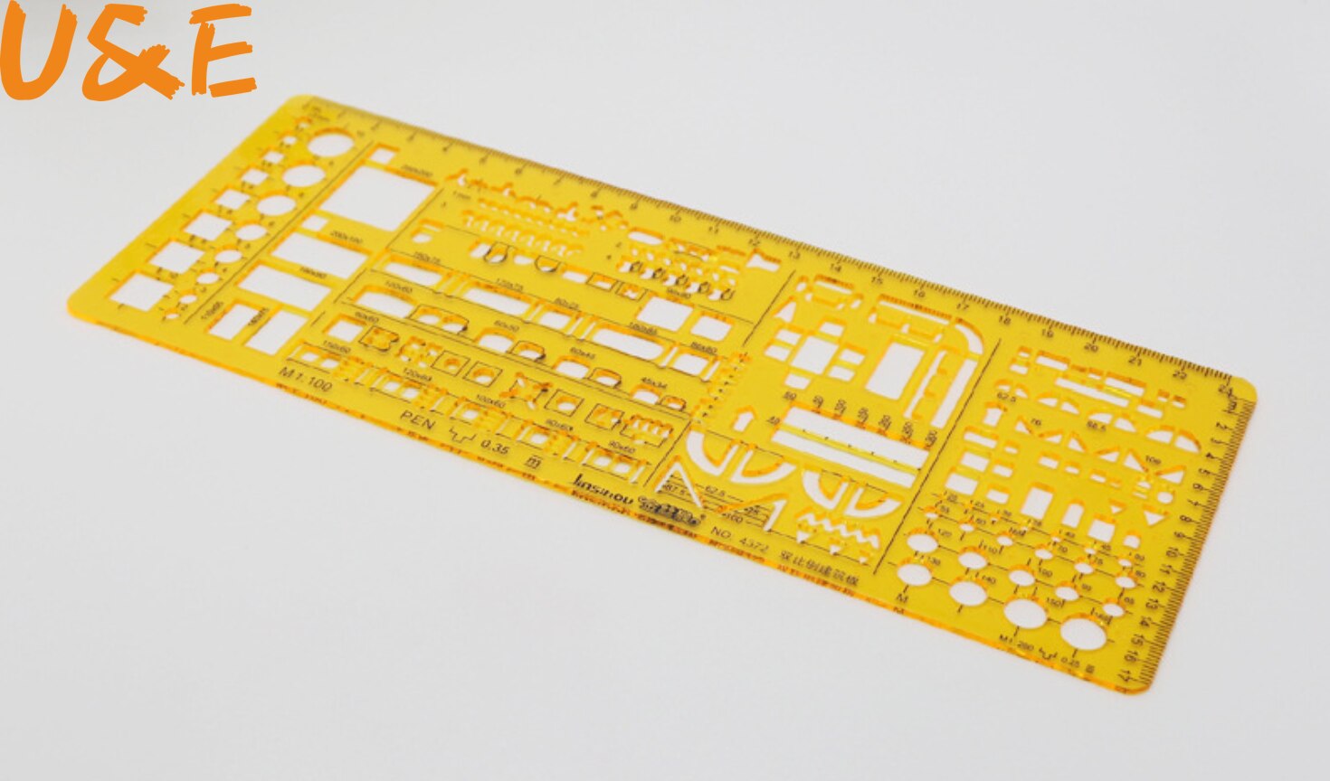 Ellipse Drafting Template 4 Kinds Eccentricity Drawing Template K107 Jewelry Tools