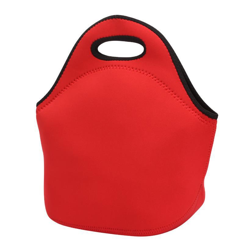Bolsa de almuerzo de neopreno para niños, bolsa aislante para el aire libre, Picnic, protección ambiental