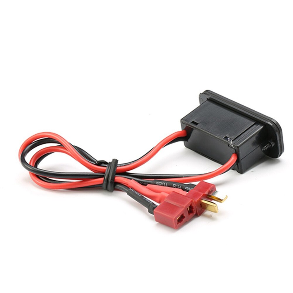 Rc Heavy Duty Batterij Harnas Schakelaar W/ T/XT60/EC3 Plug Ingebouwde Opladen Socket: T Plug