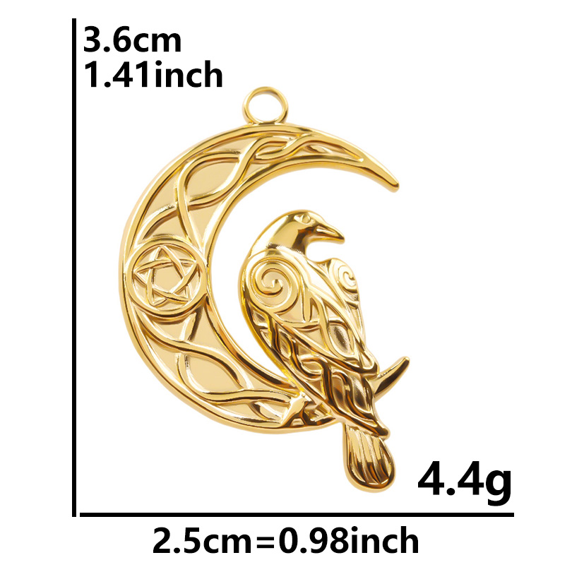 5 pezzi di moda uccello libellula ciondolo vero oro placcato in acciaio inossidabile con ciondolo a forma di farfalla per la creazione di gioielli breloques sfusi: Zinco blu placcato