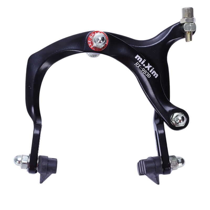 Mi.Xim Kit de frein de vélo Fixie avant/arrière ensemble de frein de vélo de route Cruiser Kit de frein à étrier de vélo ensemble de frein à traction latérale pour la plupart des Fixie B