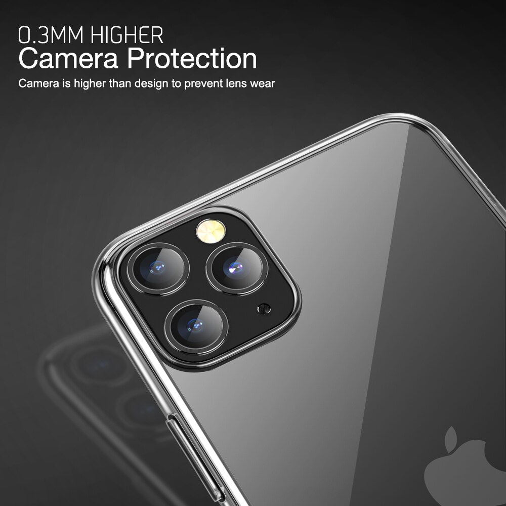 Ultra cienka szczupła przezroczysta miękka obudowa telefonu dla iPhone 6 6s 7 8 Plus 5 5s SE 2020 iPhone 11 12 Pro X XR XS Max Capa przezroczysta okładka
