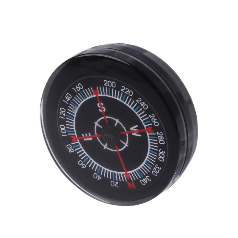 Portable Mini Oiling Survival Button Compass Hiking Camping Practical Guider