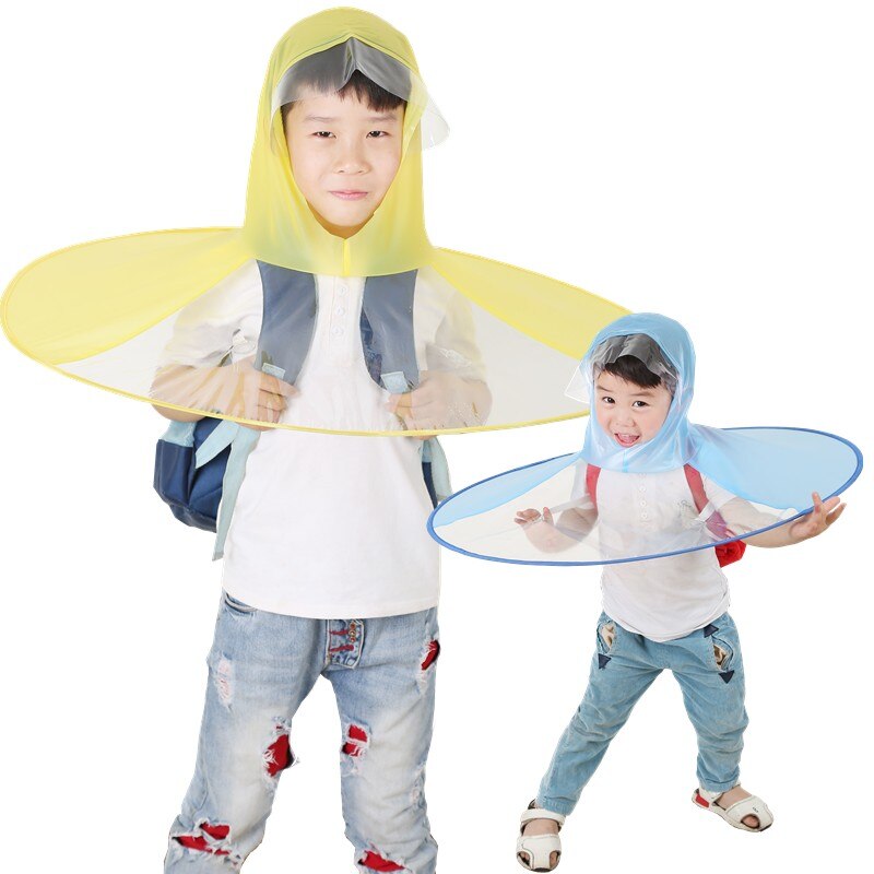 Capa de Chuva infantil Pato Amarelo Bonito Capa de Chuva Capa À Prova D' Água Para As Crianças Guarda-chuva Menina Menino Criança capa de Chuva Poncho Manto