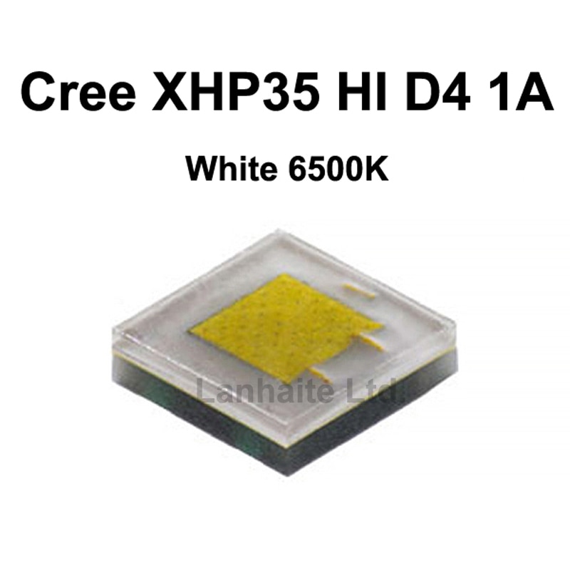 Tehokas 13w uusin cree xhp 35 hi valkoinen 6500k led-lähetin dtp kupari mcpcb taskulamppu diy