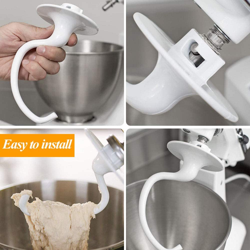 Alluminio per supporto da cucina gancio per impastatrice rivestito K45 K45SS KSM150 KSM75 KSM90 KSM95 KSM100 KSM103 KSM110