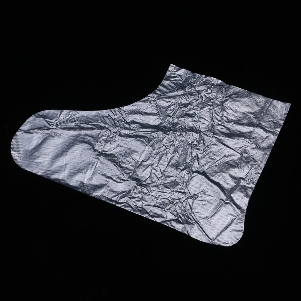 100pcs Disposable Foot Covers One-off Foot Cover Transparent Film Foot Cover for Pedicure
