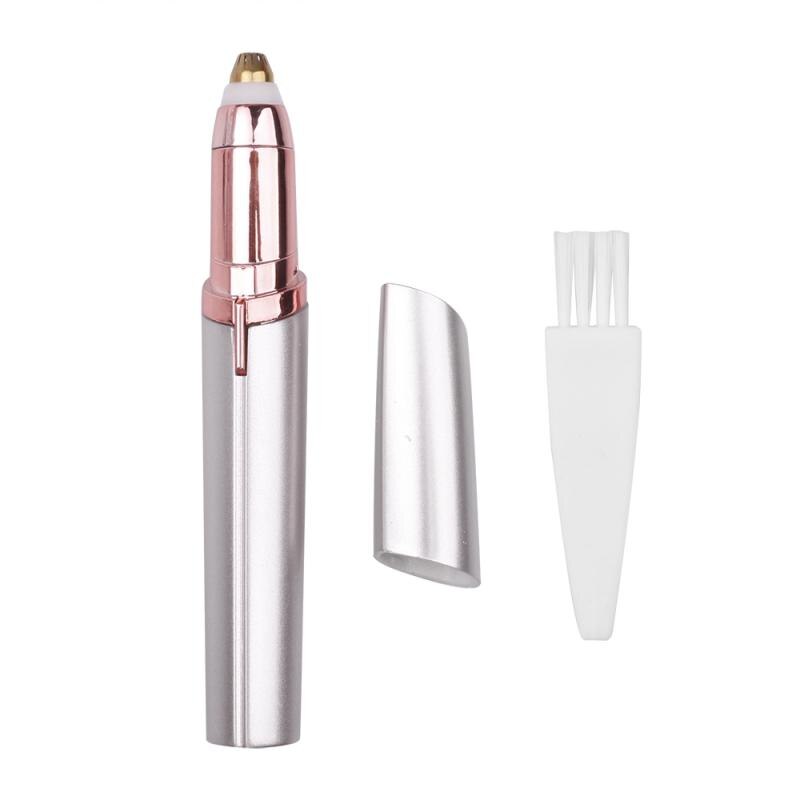 2 in 1 Brow Shaping Trimmer Electric Eyebrow Razor Shaver Hair Remove Quick &amp; Painless Easy to Use Femme Make Up Eye Brow Shaper