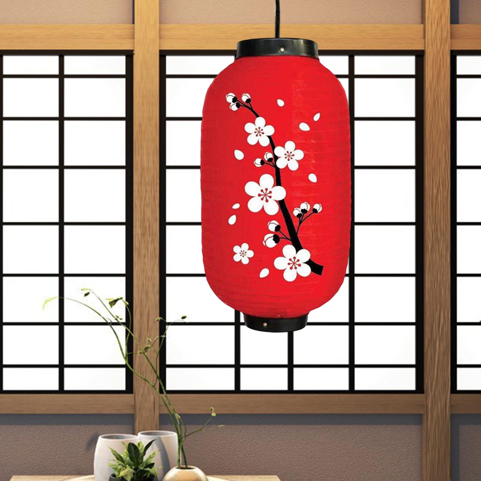 Traditionele Japanse Stijl Lantaarn Lampenkap Hangende Oosterse Lamp Voor Outdoor Lente Festival Bar Restaurant