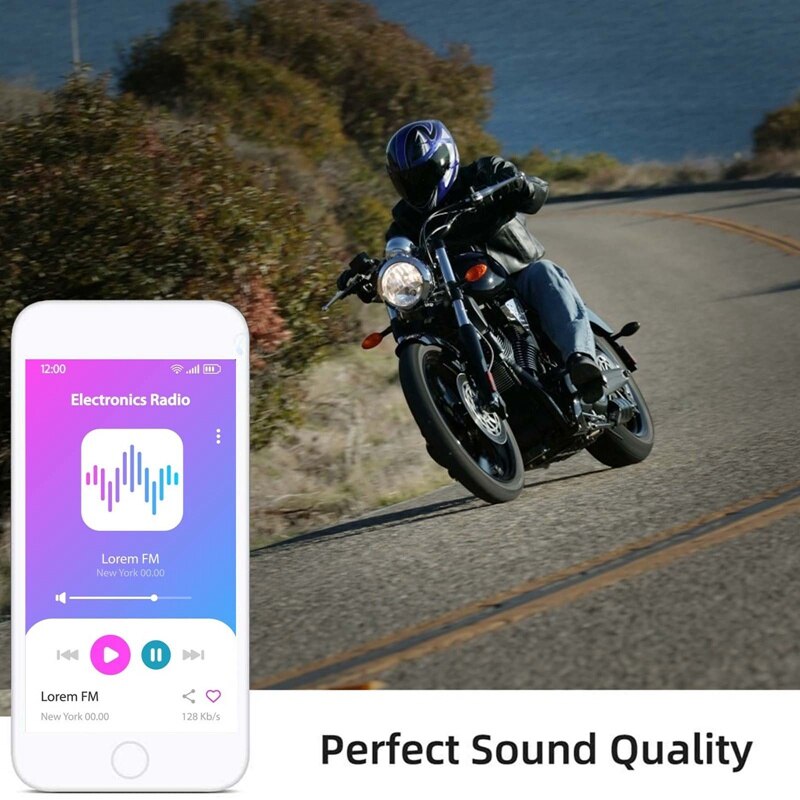 Motorhelm met koptelefoon bluetooth koptelefoon intercom hoofdtelefoon handsfree bellen