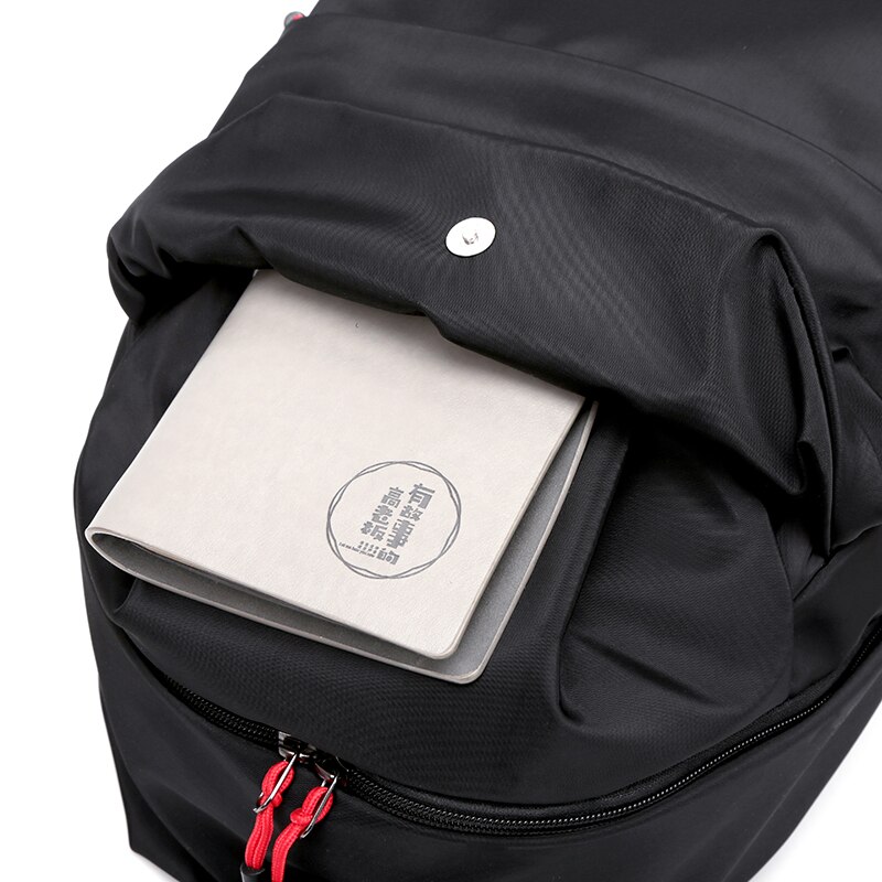 Men Backpack for 15.0 Inches Laptop Back Pack Large Capacity Stundet Backpacks Pleated Casual Style Bag Water Repellent