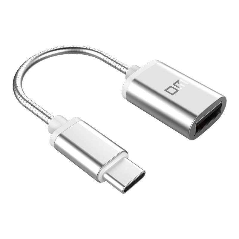 DM Type-C Adapter Type C-L USB C Male naar USB2.0 Femail USB OTG converter voor apparaten met type c interface