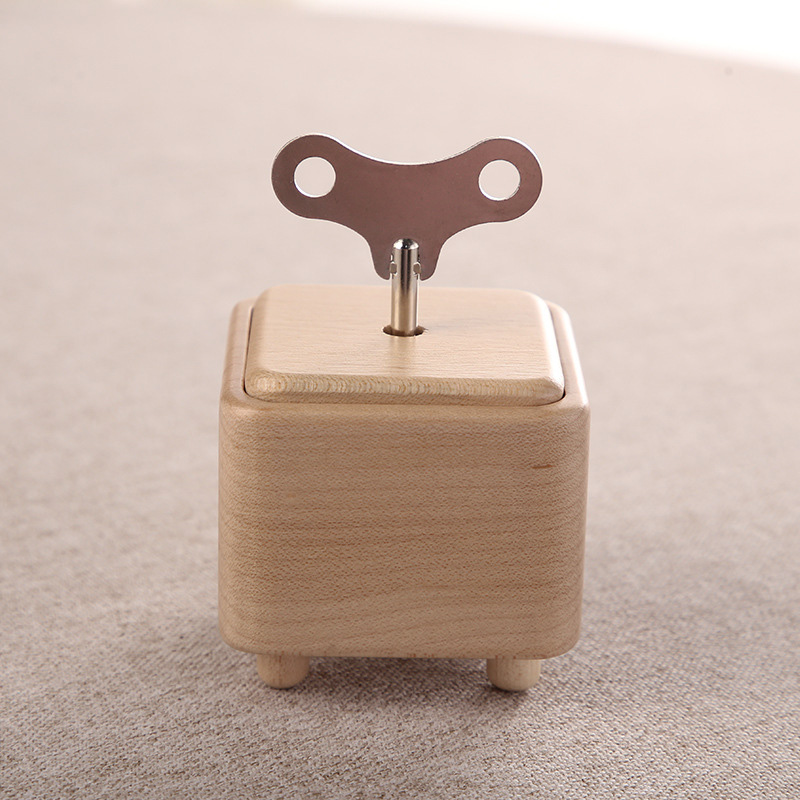 Carillon carino in legno fatto a mano Sinzyo Jun regalo unico per compleanno/natale/san valentino/anniversario per bambini