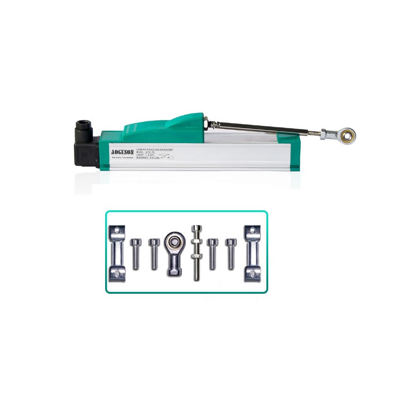 KTF 200-400mm slider transducer PKM linear sensor motion linear Potentiometer position displacement measurement ruler injection