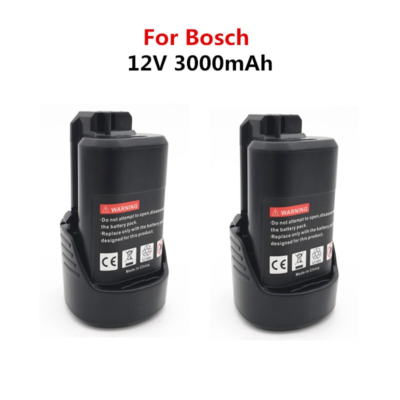 Lot de X3 batteries 12V 3000mAh pour BOSCH Skil B2300 - Soci?t? Fran