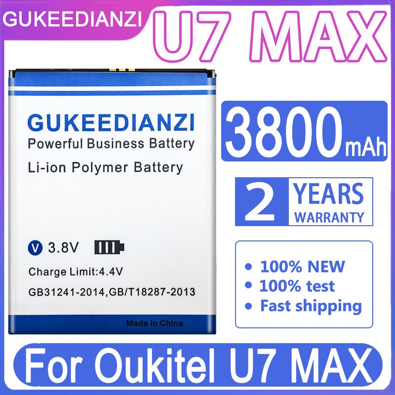 Battery for Oukitel U10 U11 U15 U16 U18 U20 U22 U23 U7 U2 MAX plus Pro U11Plus U15Plus U16Max U20Plus U7MAX U7plus U7Pro + tools: U7 MAX