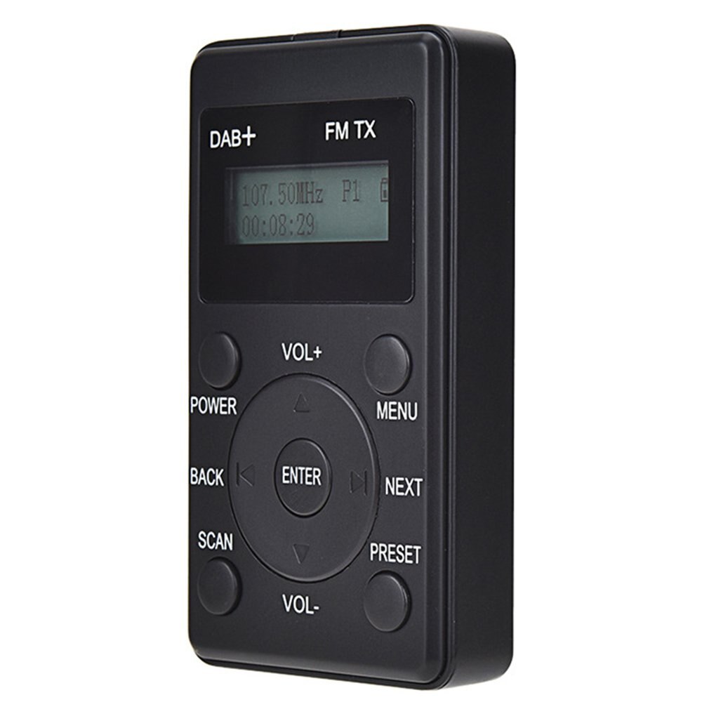 Portable Mini DAB+ Digital Car-mounted Radio Receiver Car Mounted FM Stereo Music Audio Receiver Car-mounted Digital Radio