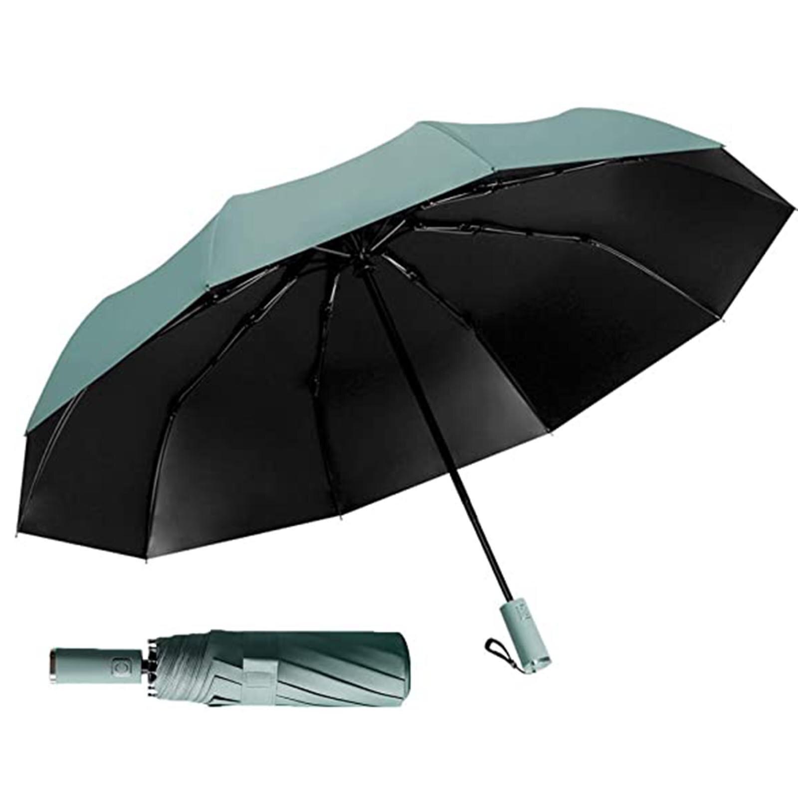 Automatic Stormproof Umbrella Mini Automatic Umbrella Rain Women Wind Resistant Portable Outdoor Umbrellas